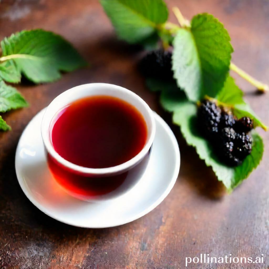 how to make mulberry tea